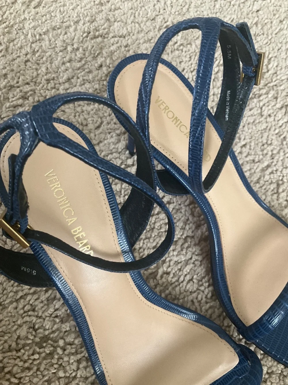 Veronica Beard Sylvie Ankle Strap Sandal